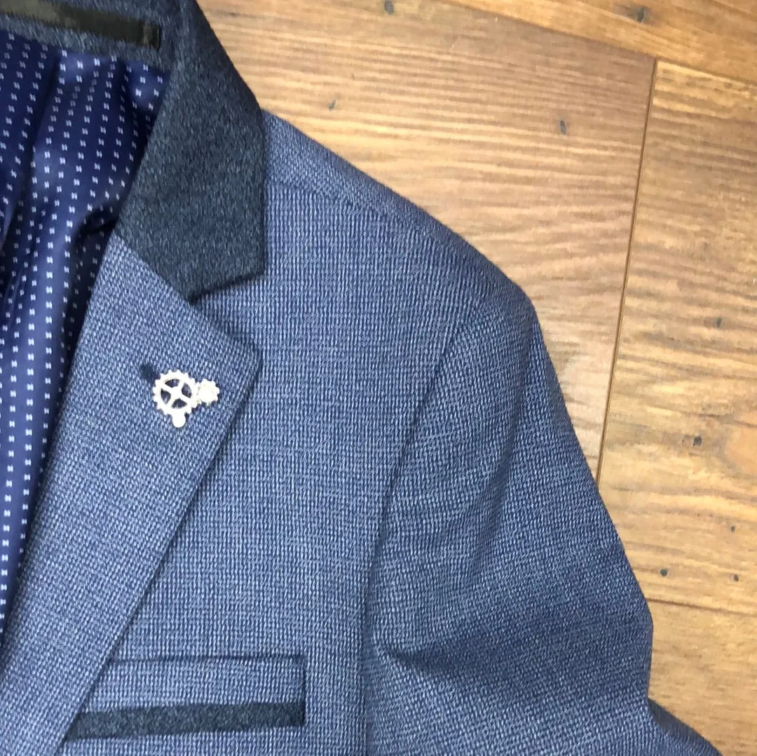 1880 Club Blue Genaro Suit Jacket