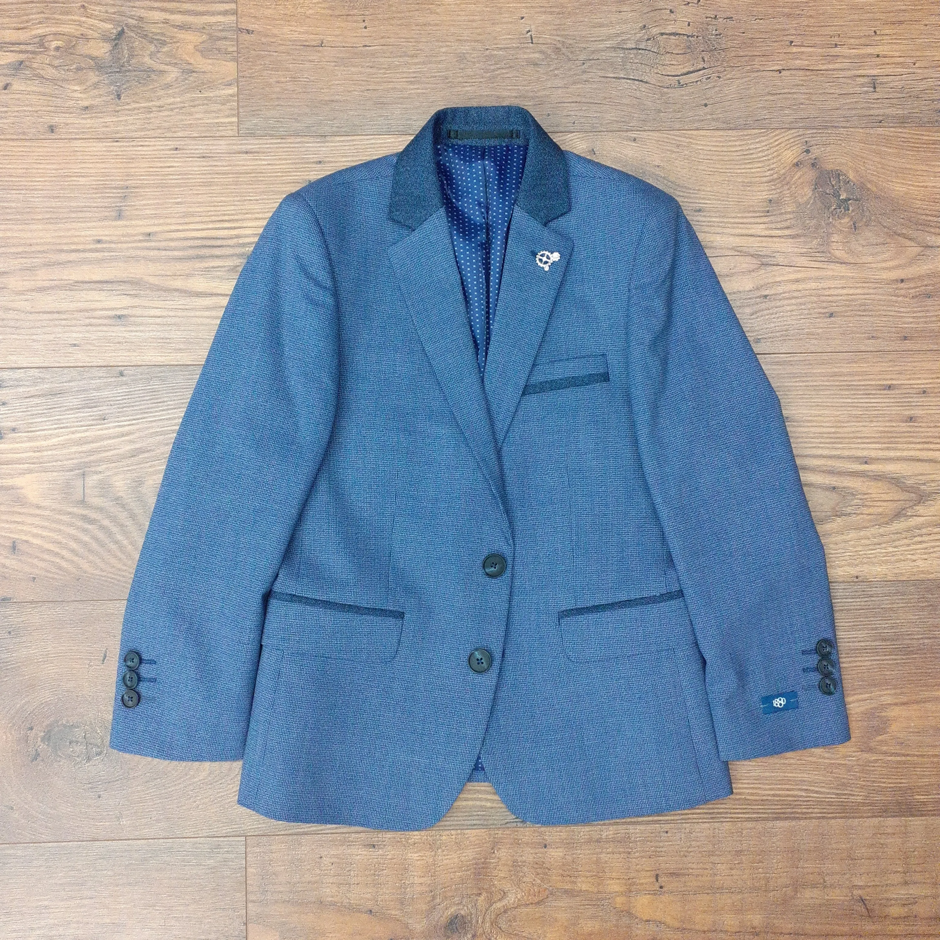 1880 Club Blue Genaro Suit Jacket