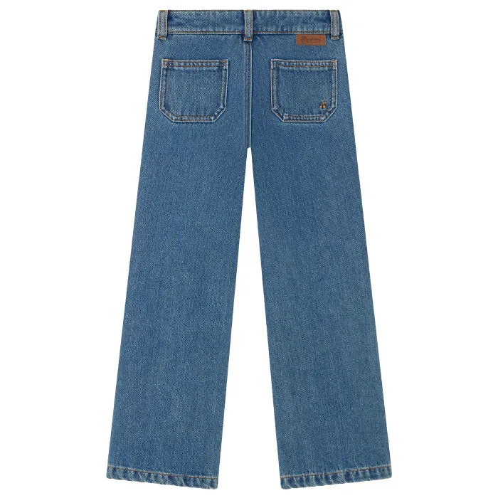Bonpoint Child Bestie Jeans Pants Denim Blue