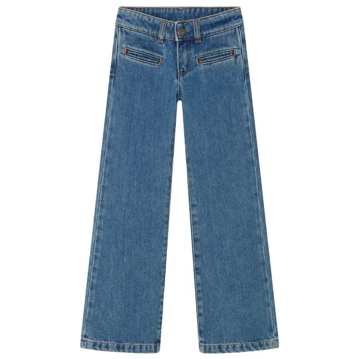 Bonpoint Child Bestie Jeans Pants Denim Blue