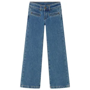 Bonpoint Child Bestie Jeans Pants Denim Blue