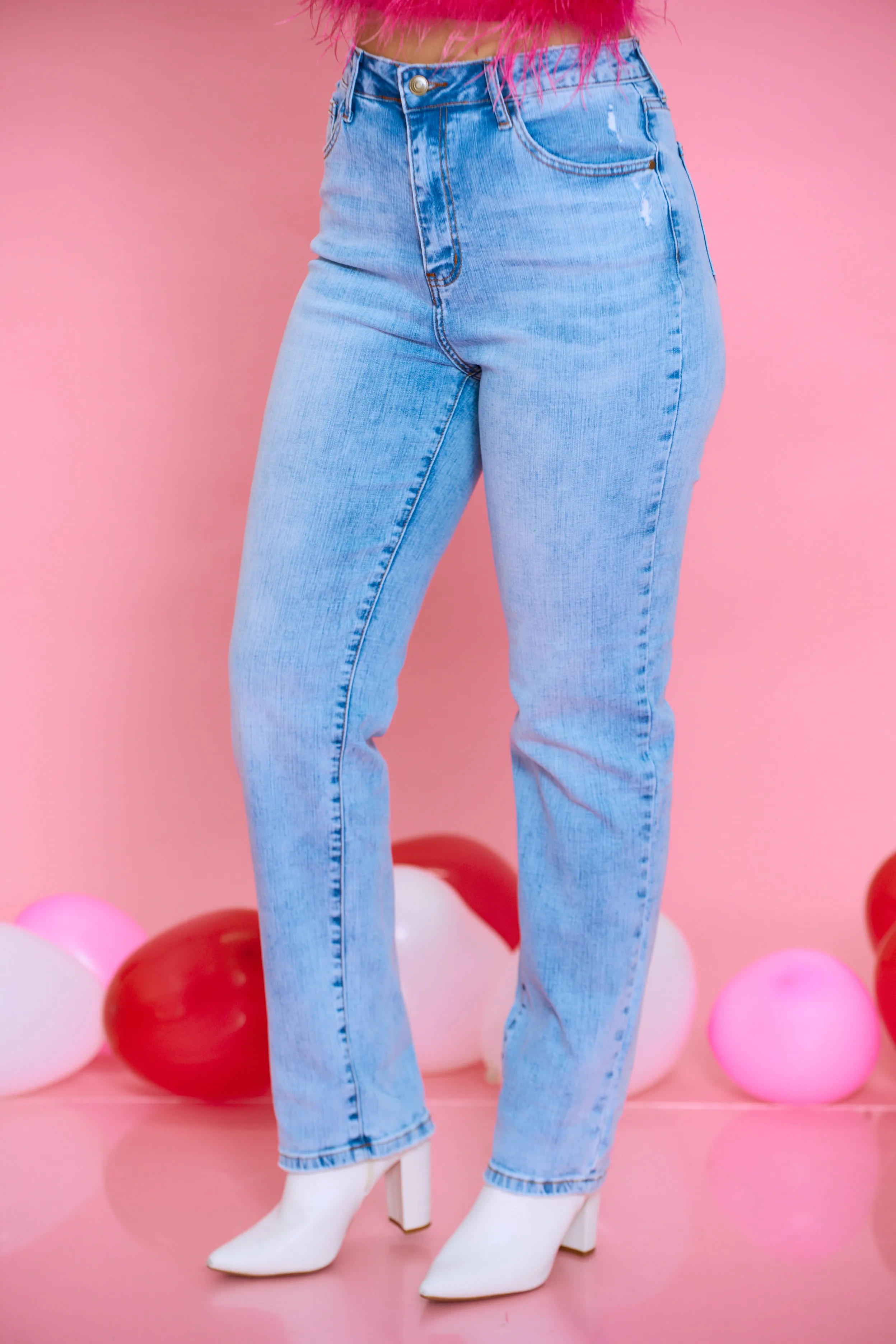 Call You Later Straight Leg Denim