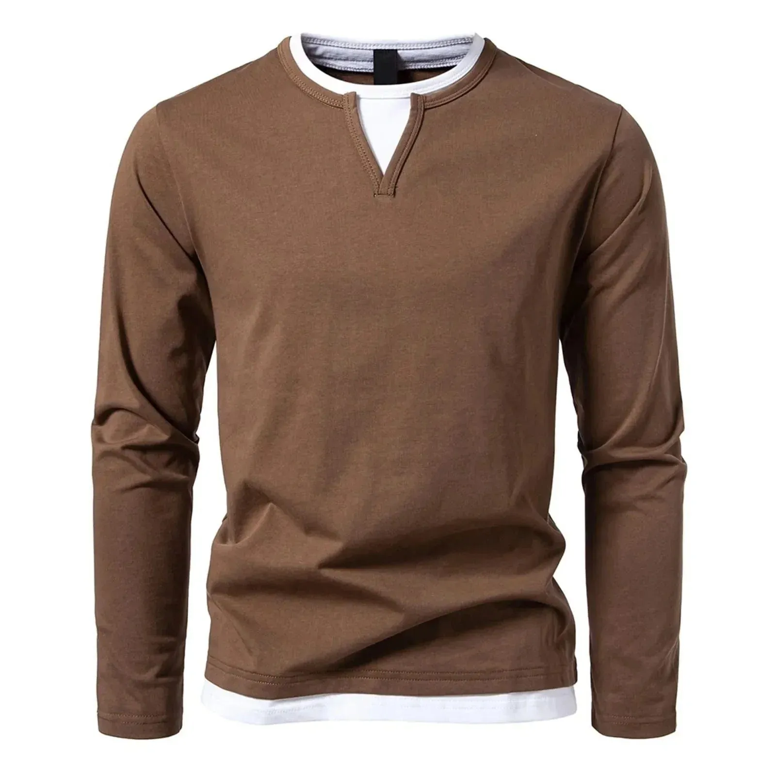Casual Two-Layer Sweater