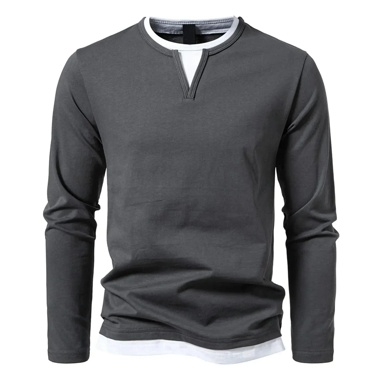 Casual Two-Layer Sweater