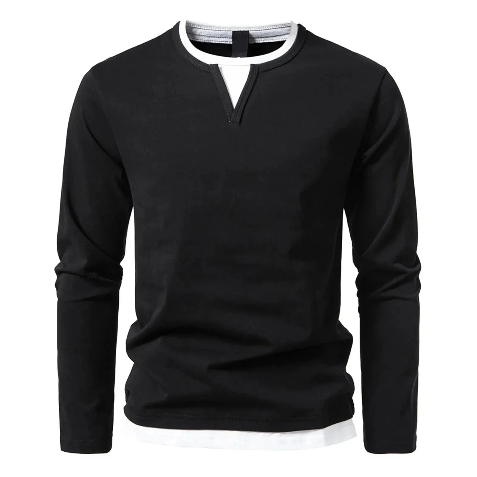 Casual Two-Layer Sweater
