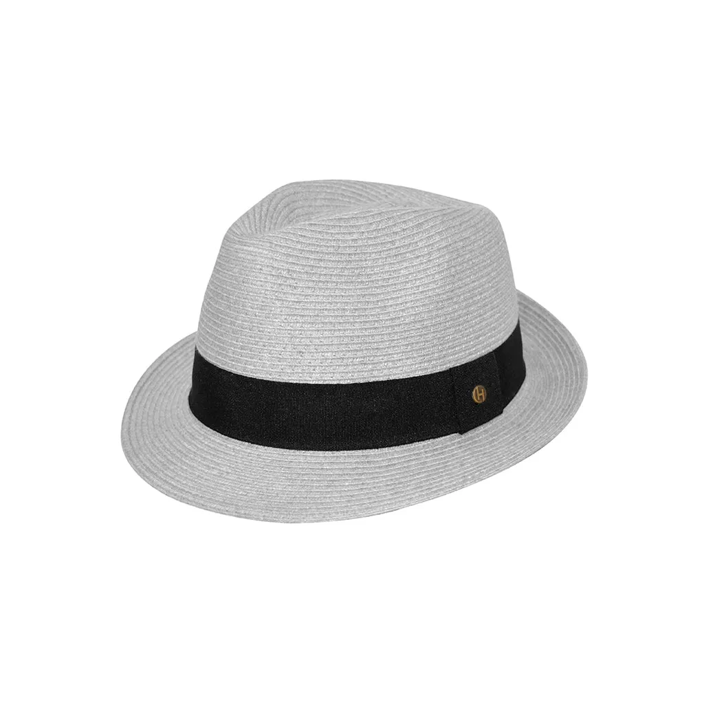 Harley Trilby Sun Hat Light Grey