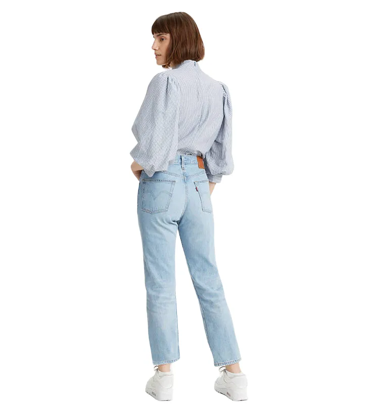 Levi's pantalone Jeans da donna Cropped 501 Original 362000124 blu chiaro
