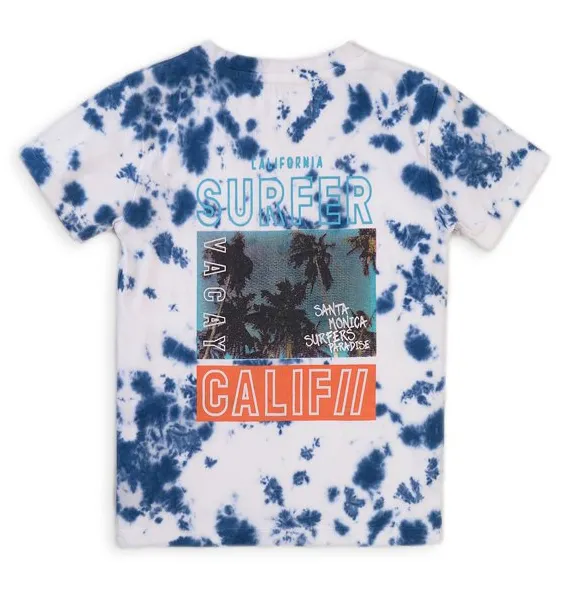 Minoti Boys T-shirt Tie Dye White (3-6yrs)