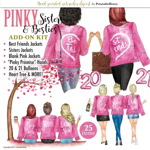 Pink Jackets Add-On kit