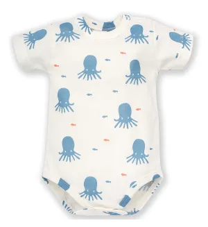 PINOKIO Baby Bodysuit Short Sleeve Octopus (3-12mths)