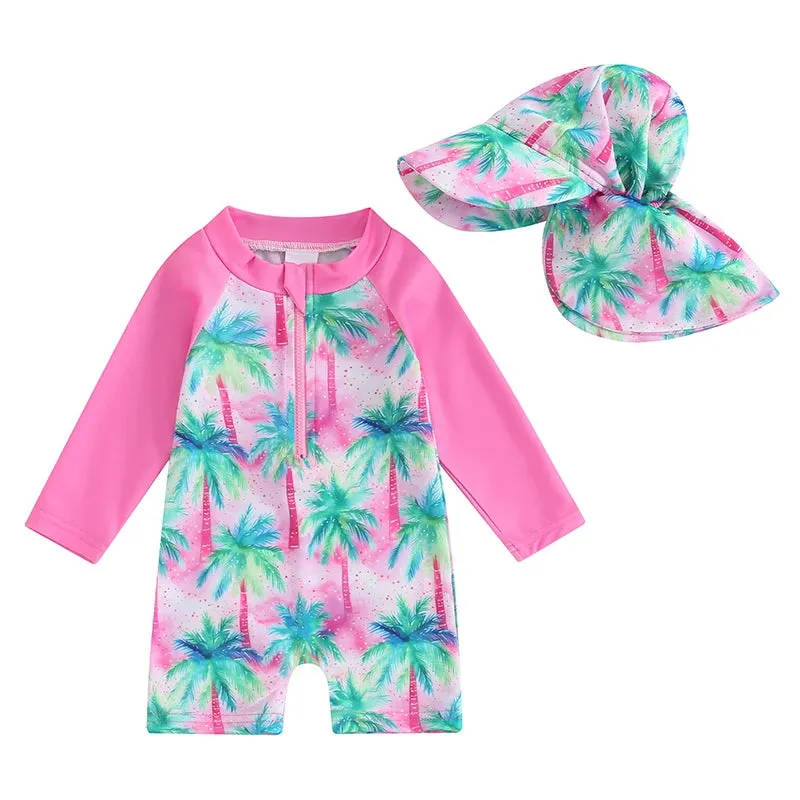 Toddler Boys Rash Guard Swimsuit