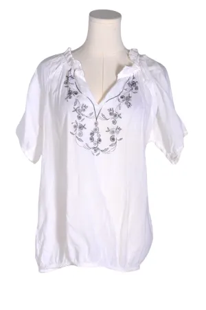 UNITI Women Blouses Regular fit in White - 1X